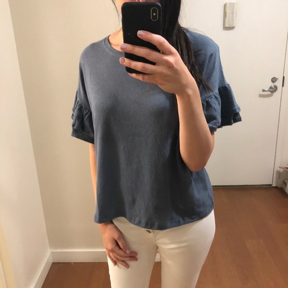 Tiered Jersey Top - Picture 2 of 3